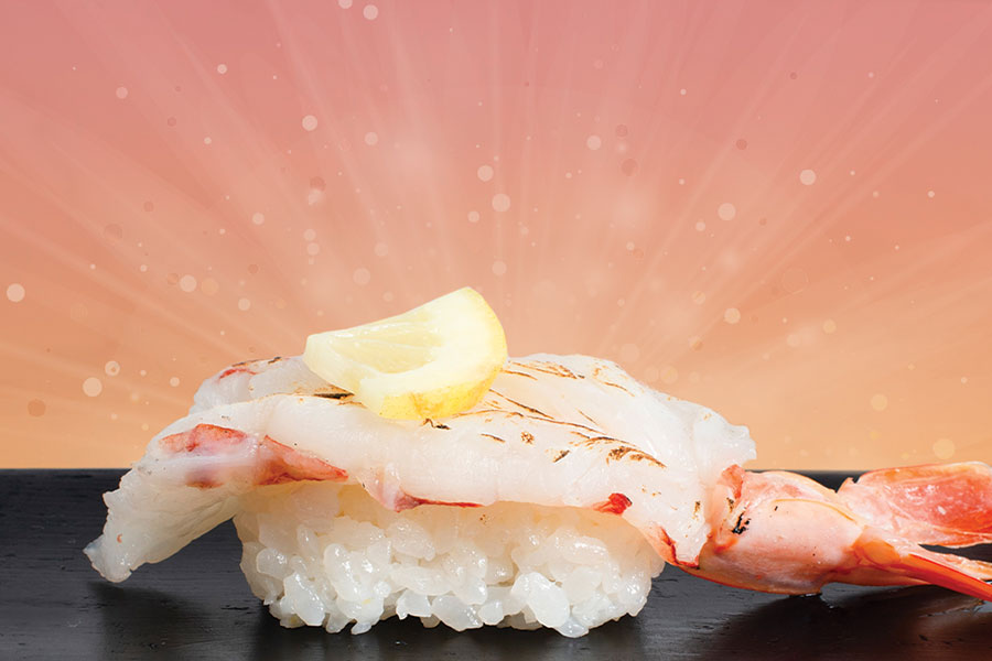 Seared Jumbo Sweet Shrimp