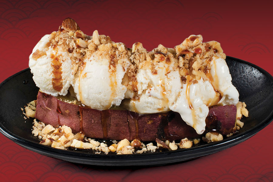 Japanese Sweet Potato Sundae