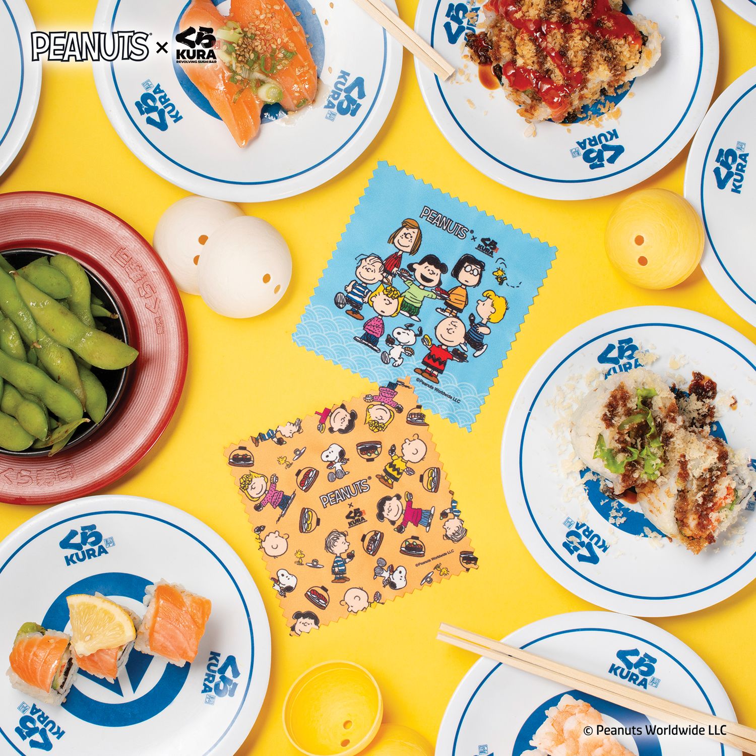 Photo by Emily J. Davis_Peanuts x Kura Sushi Bikkura Pon Prize Collection_3-piece Cup Set_1