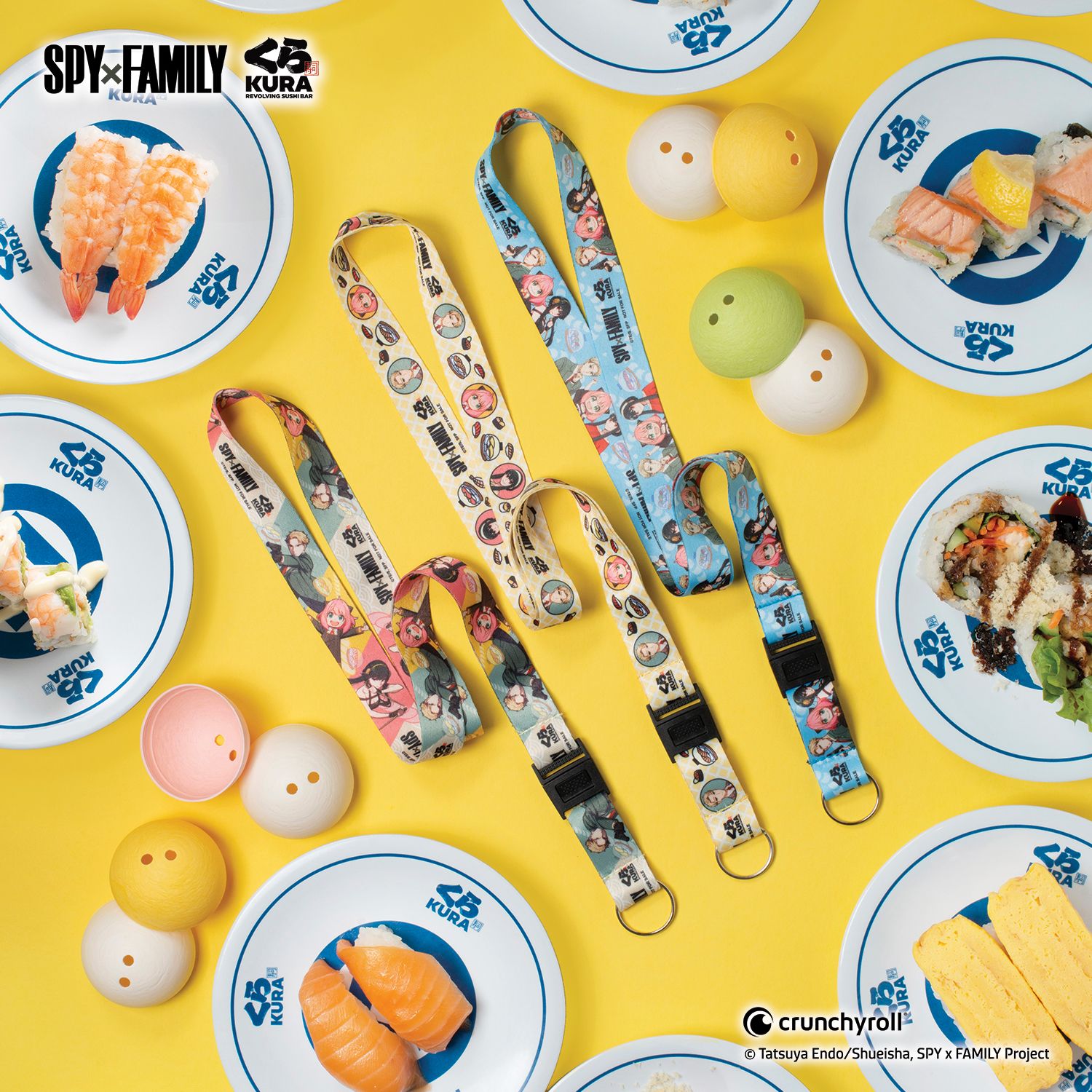 Photo by Emily J. Davis_SPY x FAMILY Bikkura Pon Prize Collection_Lanyards