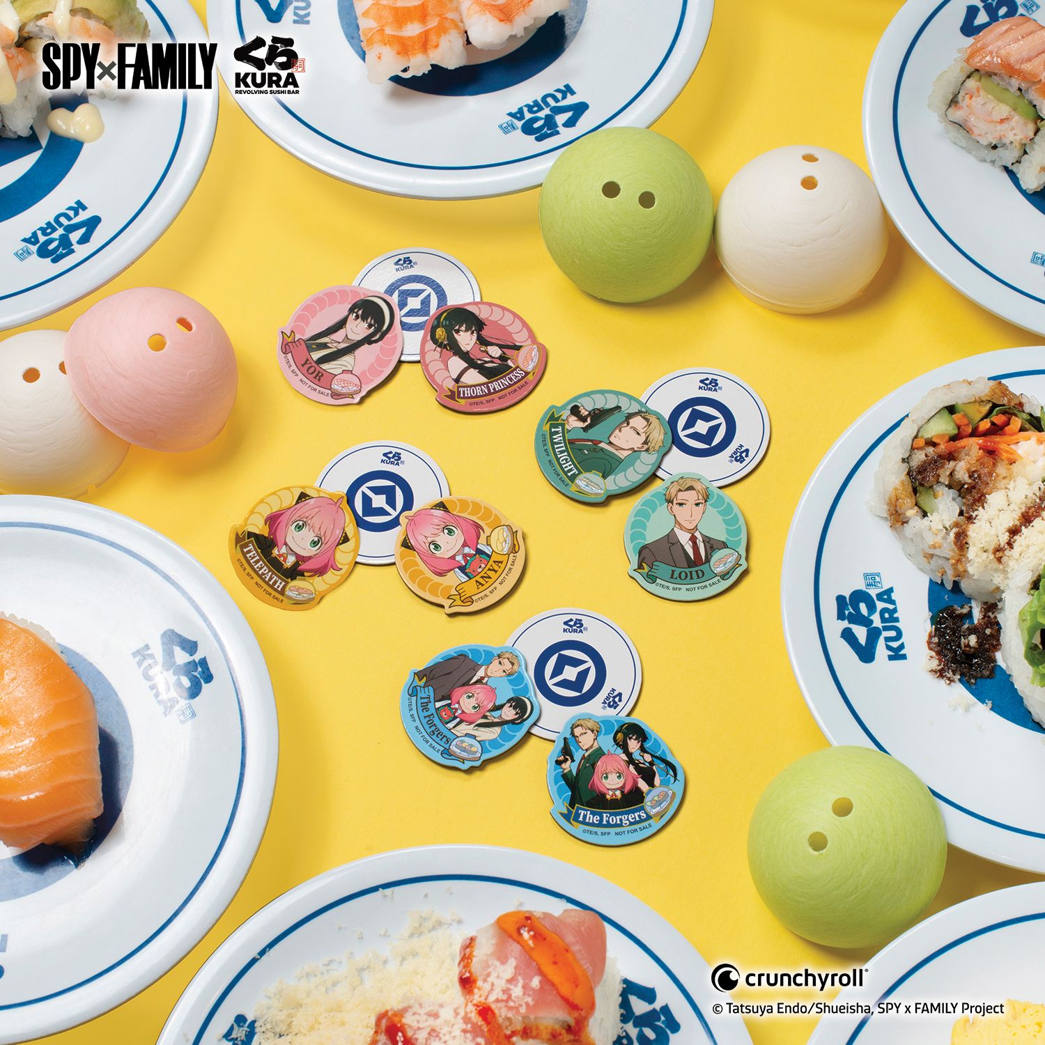 Photo by Emily J. Davis_SPY x FAMILY Bikkura Pon Prize Collection_Magnetic Sheets