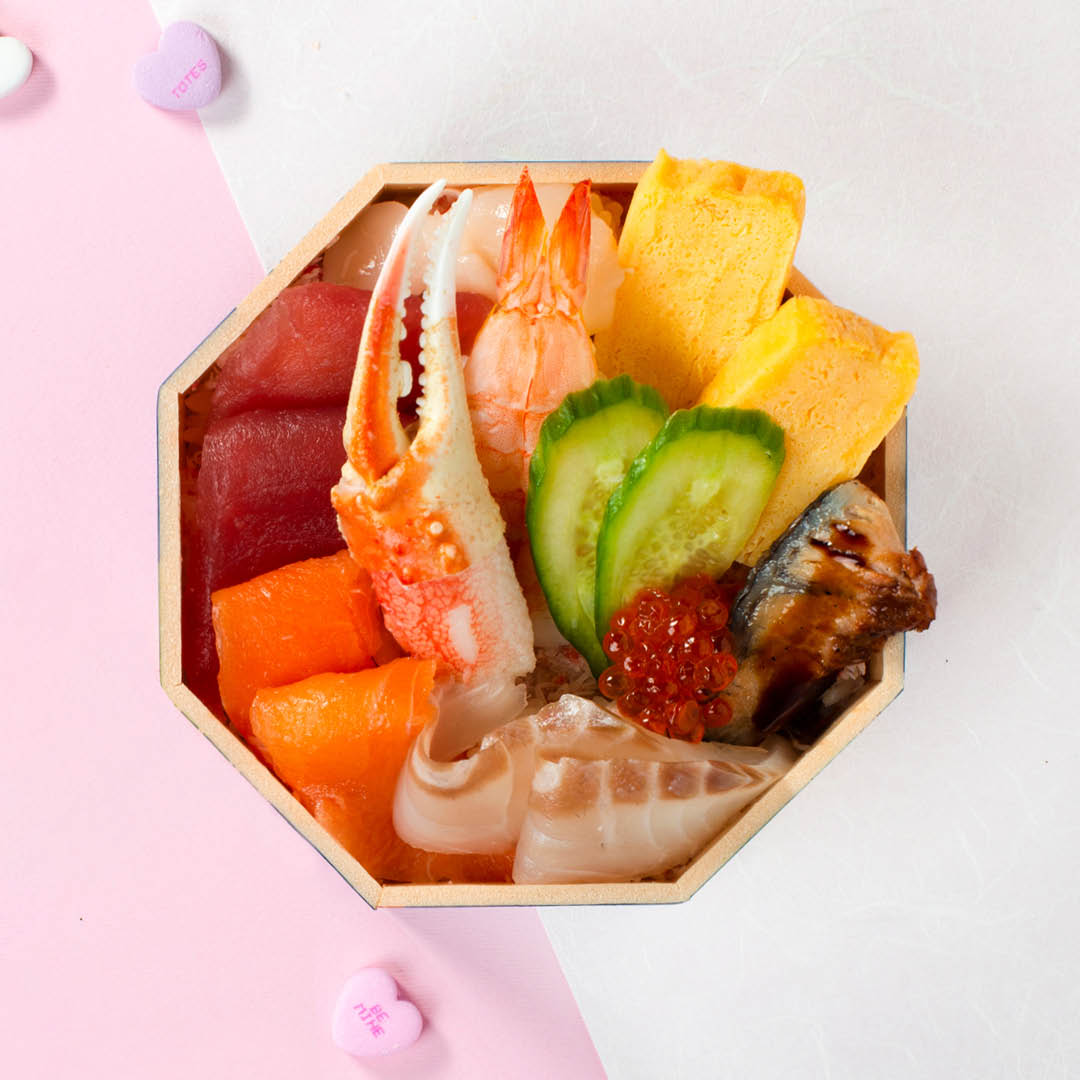 Valentines Seafood Chirashi | $25