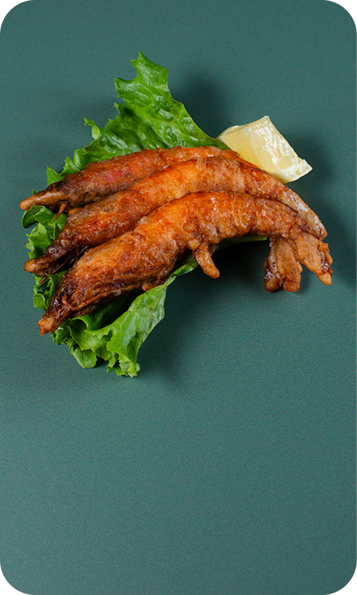 Crispy Yuzu Softshell Shrimp